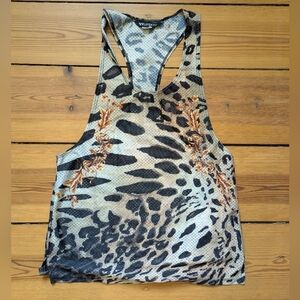 Rufskin Animal Leopard Tank Top Gay